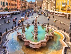 Walking Tour of Piazza Navona, Pantheon & Trevi Fountain